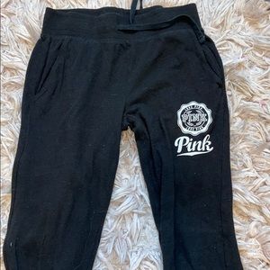 Black Pink Sweatpants